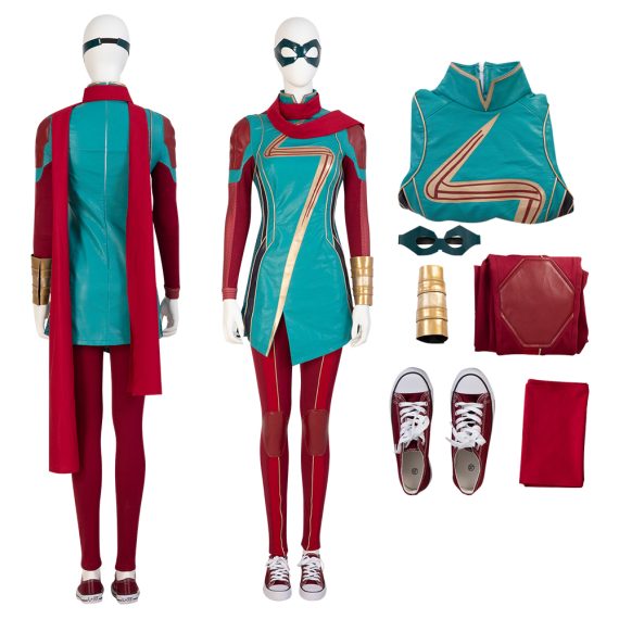 Ms.Marvel Kamala Khan Cosplay Costume – Movie, Game, Anime Cosplay ...